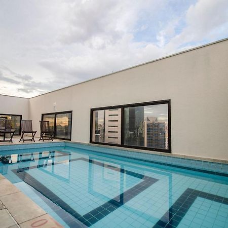 Aconchegante, Metro, Piscina, Sauna, Ac ساو باولو المظهر الخارجي الصورة