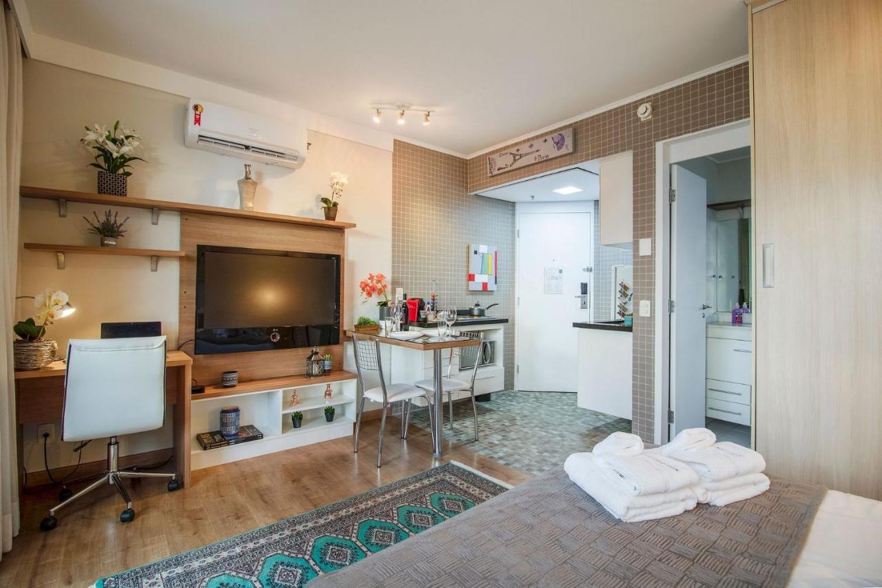 Aconchegante, Metro, Piscina, Sauna, Ac ساو باولو المظهر الخارجي الصورة